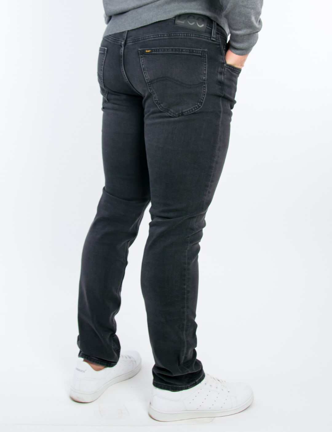 Lee Daren Zip Fly ανδρικό μαύρο τζιν L707ADER φωτογραφία